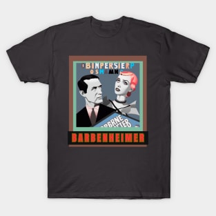 Barbenheimer. Classic Film Poster. Colorized Version. T-Shirt